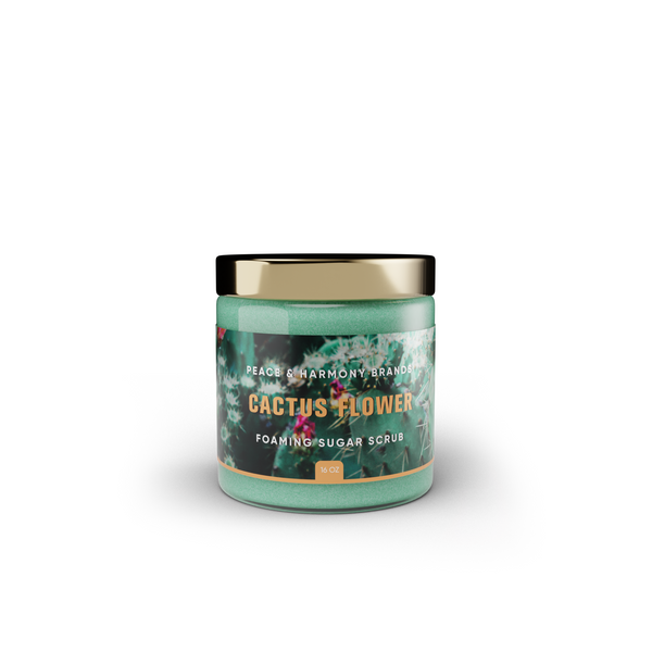 Cactus Flower Foaming Sugar Scrub