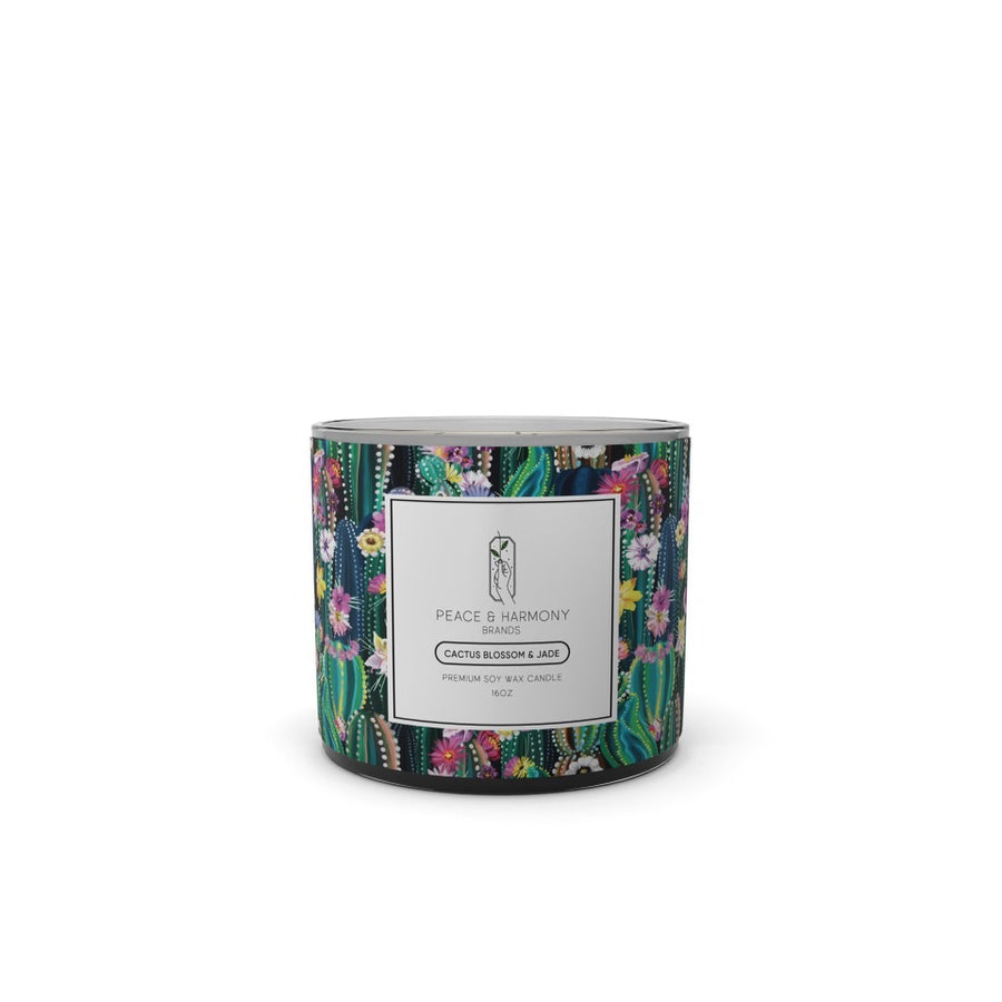 Cactus Blossom & Jade Candle – Peace & Harmony Brands